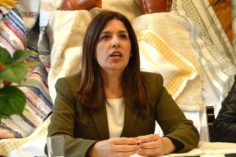 La alcaldesa de Telde, Carmen Hernández (Foto TA)